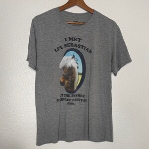 Ripple Junction Parks Parks And Rec Graphic T Shirt Sebastian Horse Size Large